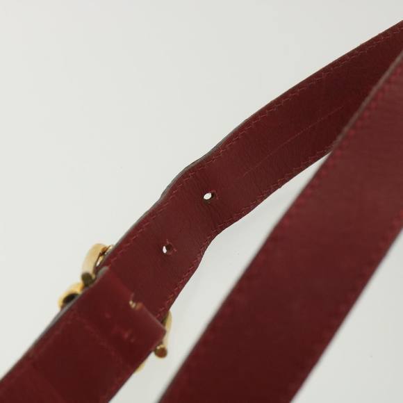 CELINE Shoulder Bag Nylon Red Auth 37765 - Picture 8 of 16